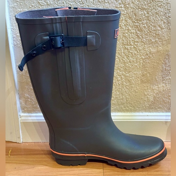 Jileon Extra Wide Calf Rain-boots, size 10 - Picture 3 of 6